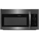 Frigidaire - 1.6 Cu. Ft. Over-the-Range Microwave - Black Stainless Steel