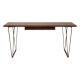 Simpli Home - Ryder SOLID WOOD Modern Industrial 66 inch Wide Writing Office Desk - Natural Aged Brown