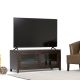 Simpli Home - Cosmopolitan Solid Wood 48 inch Wide Contemporary TV Media Stand For TVs up to 50 inches - Mahogany Brown