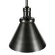 Camden&Wells - Zeno Metal Pendant - Blackened Steel