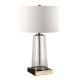 Camden&Wells - Dax Table Lamp - Seeded Glass/Brass