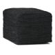 Simpli Home Fredrik Square Pouf - Black