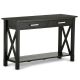 Simpli Home Kitchener Console Sofa Table - Hickory Brown