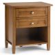 Simpli Home Warm Shaker Bedside Table - Light Golden Brown