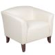 Flash Furniture HERCULES Imperial Series LeatherSoft Chair - Ivory
