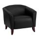 Flash Furniture HERCULES Imperial Series LeatherSoft Chair - Black