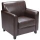 Flash Furniture HERCULES Diplomat Series LeatherSoft Chair - Brown