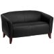 Flash Furniture HERCULES Imperial Series LeatherSoft Loveseat - Black