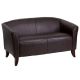 Flash Furniture HERCULES Imperial Series LeatherSoft Loveseat - Brown