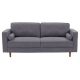 CorLiving Mulberry Fabric Upholstered Modern Sofa Grey