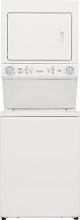Frigidaire - Electric Long Vent Stacked Laundry Center - 3.9 Cu. Ft Washer and 5.5 Cu.-ft Dryer