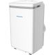 Keystone - 13,000 BTU Portable Air Conditioner with Heat | Remote Control | Programmable Timer | LED Display | Sleep Mode - White
