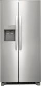 Frigidaire - 22.3 Cu. Ft. Side-by-Side Refrigerator - Stainless steel FRSS2323AS