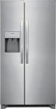Frigidaire - 25.6 Cu. Ft. Side-by-Side Refrigerator - Stainless steel FRSS2623AS