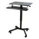 Victor - Mobile Adjustable Standing Desk with Keyboard Tray 25.6