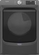 Maytag - 7.3 Cu. Ft. Stackable Electric Dryer with Extra Power Button - Black