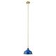 Camden&Wells - Mackenzie Pendant Light - Blue/Brass