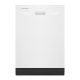 Whirlpool - Top Control Built-In Dishwasher with Boost Cycle and 55 dBa - White