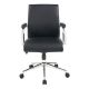 Office Star Products - Mid Bk Antimicrobial Fabric Chair - Dillon Steel