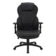 Office Star Products - Exec Bonded Lthr Office Chair - Black EC91150-EC3