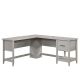 Sauder - Summit Station L shaped desk with drawer