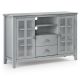 Simpli Home - Artisan Tall TV Media Stand - Fog Grey
