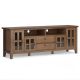 Simpli Home - Artisan 72 inch TV Media Stand - Rustic Natural Aged Brown