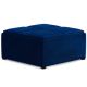Simpli Home - Avalon Square Coffee Table Storage Ottoman - Blue