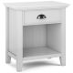 Simpli Home - Acadian Bedside Table - White