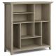 Simpli Home - Amherst Multi Cube Bookcase and Storage Unit - Distressed Grey