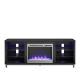 Ameriwood Home - Lumina Deluxe Fireplace TV Stand (70