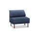 Burrow - Contemporary Range Armchair - Navy Blue FLRST-SF-RG-S1-A0-C0-NB-DW