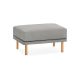 Burrow - Contemporary Range Ottoman - Stone Gray FLRST-OT-RG-S0-A0-C1-SG-LW