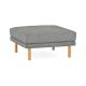 Burrow - Modern Field Ottoman - Carbon FLRST-OT-FD-S0-A0-C1-CB-LW