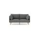 Burrow - Modern Field 2-Seat Sofa - Carbon FLRST-SF-FD-S2-A2-C0-CB-LW