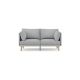 Burrow - Modern Field 2-Seat Sofa - Fog FLRST-SF-FD-S2-A2-C0-FG-LW