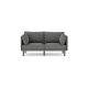 Burrow - Modern Field 2-Seat Sofa - Carbon FLRST-SF-FD-S2-A2-C0-CB-DW