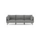Burrow - Modern Field 3-Seat Sofa - Carbon FLRST-SF-FD-S3-A2-C0-CB-DW