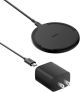 Belkin - Wireless Charging Pad 15W - BOOST↑CHARGE Qi Charger for Apple iPhone, AirPods, Power Supply and Cable Included - Black