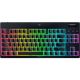 Razer - BlackWidow V4 Low-profile HyperSpeed Wireless TKL Mechanical Yellow Linear Switch Gaming Keyboard with Chroma RGB - Black