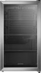Insignia™ - 115 Can Beverage Cooler with Glass Shelves - Stainless Steel Look