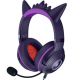 Razer - Kraken Kitty V2 Wired Over-the-Ear Gaming Headset for PC, Mac, Nintendo Switch, Steam Deck, Mobile, and Tablet - PokÃ©monÂ Gengar Edition