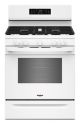Whirlpool - 5.0 Cu. Ft. Freestanding Gas Range with Air Cooking Technology and Steam Clean - White