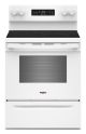 Whirlpool - 5.3 Cu. Ft. Electric Range with Air Cooking Technology - White