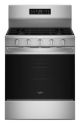 Whirlpool - 5.0 Cu. Ft. Freestanding Gas Range with Air Cooking Technology - Stainless Steel