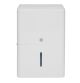 GE - 50-Pint Portable Dehumidifier with Built-In Wi-Fi and Smart Dry for Wet Spaces - White