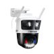 Defender - AI 3K+ Guard Tri-Lens PTZ WIFI Plug-in Security Camera, 360Â° Tracking, AI Detection, Works w/ Guard App - White