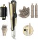 Shark - Glam™ Ceramic & Powerful Air Styling & Drying System, for Curling, Air Straightening & Glossing + Diffuser - Gold