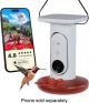 Bird Buddy - Smart Solar Pro Hummingbird Feeder with Camera + Extra Base - White