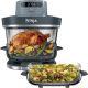 Ninja - Crispi Pro 6-in-1 Countertop Glass Air Fryer - Cyberspace